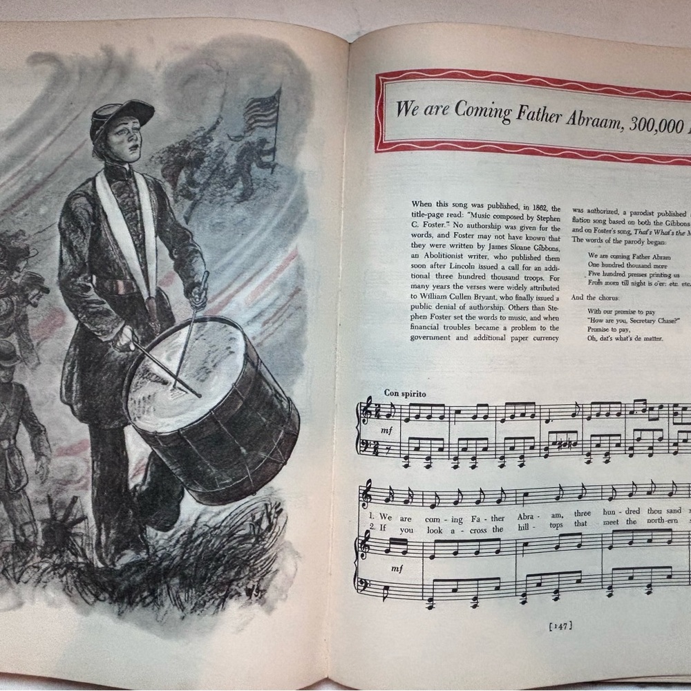 A Treasury of Stephen Foster First Printing 1946 - Picture 10 of 16
